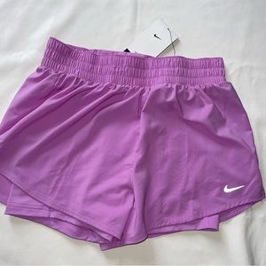 Nike One Women's Dri-FIT High-Waisted 3" 2-in-1 Shorts